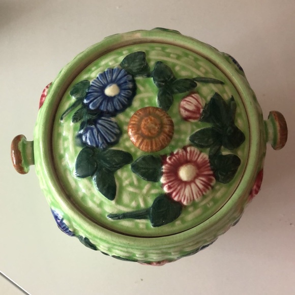 Vintage Ceramic Biscuit or Cookie Jar - Picture 3 of 9